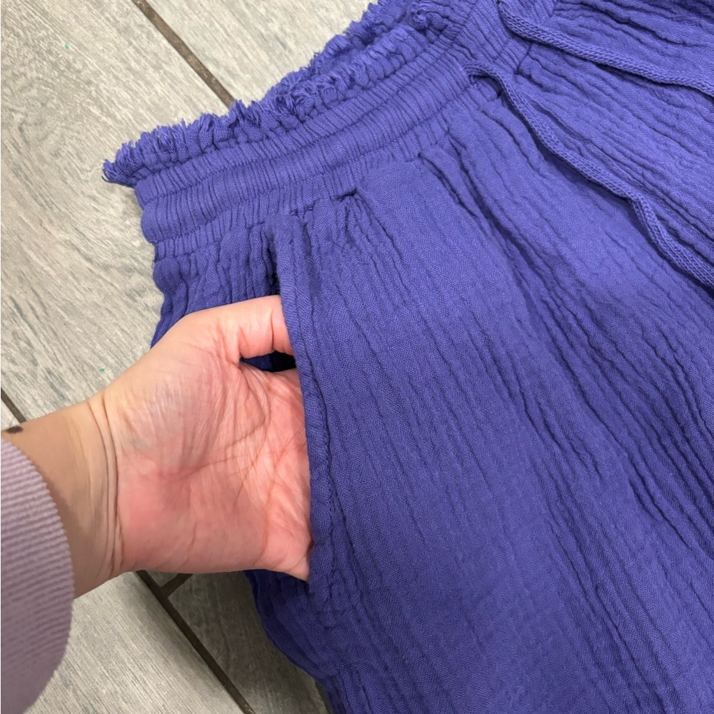 Nicolas Women's Purple Wide-Leg Pants Size 2 - Picture 4 of 11